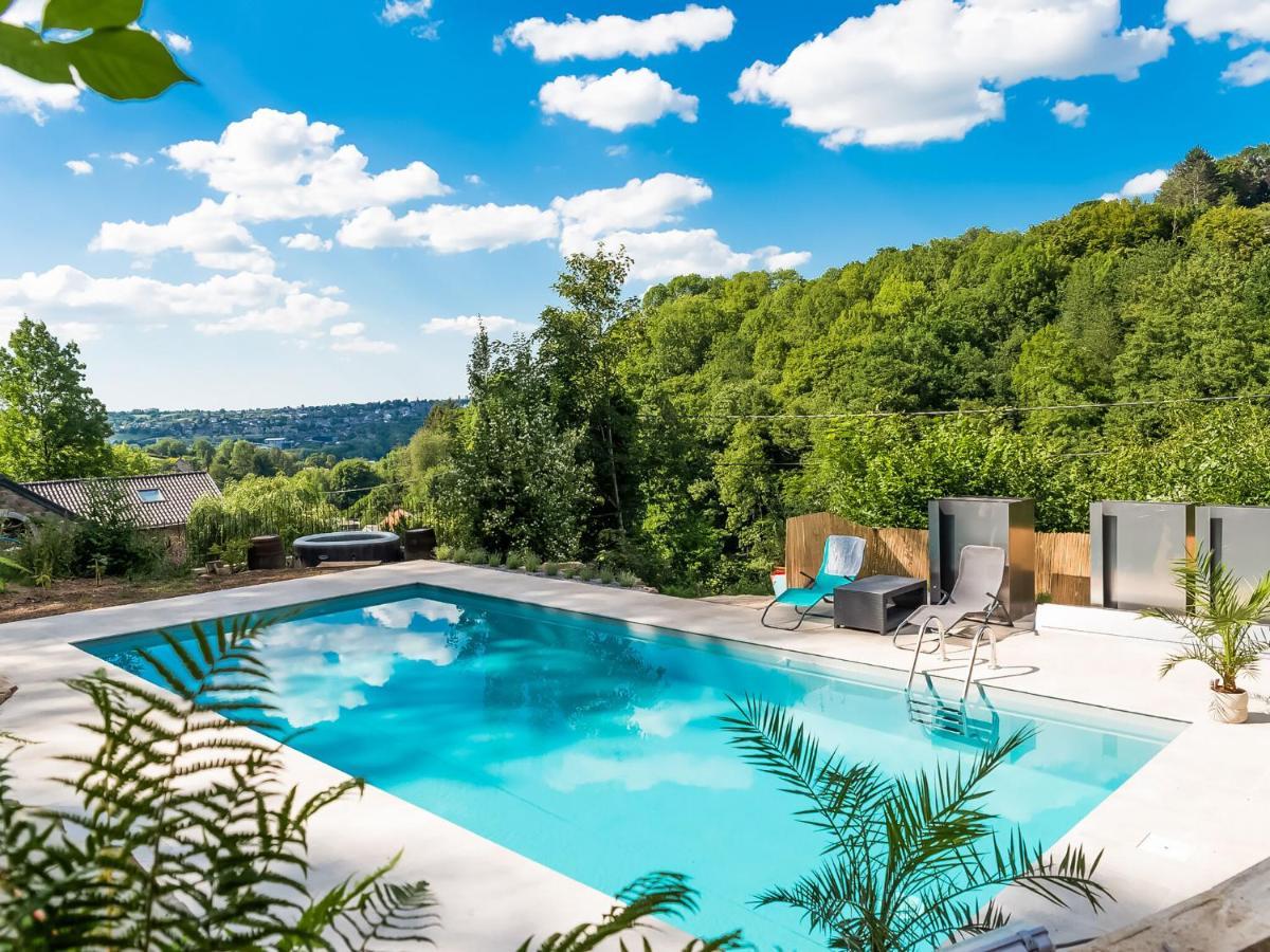 Nice Holiday Home In Nature With Sauna, Hot Tub En Swimming Pool Verviers Exterior photo
